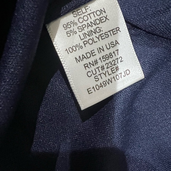 NWT! Altar’d State Navy Blue Strapless Smock Bubble Skirt Mini Dress Size Medium - Picture 7 of 12